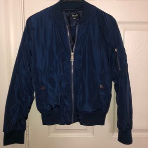 Navy Blue Puffer Coat